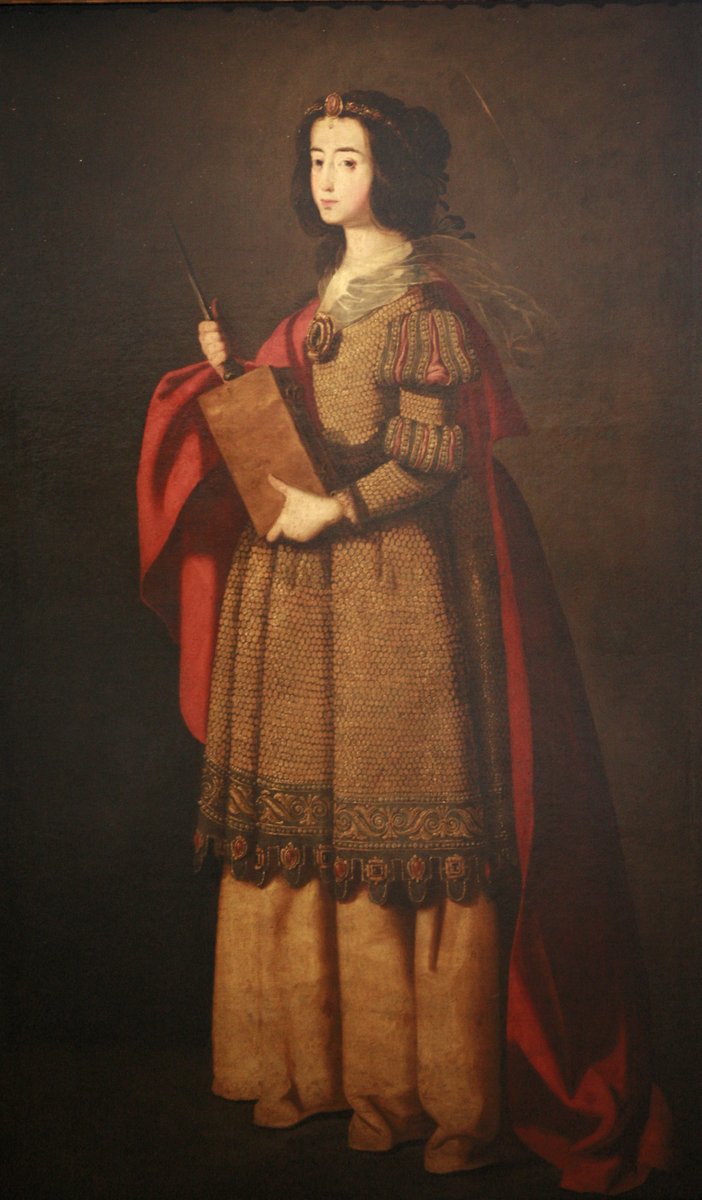 artistzurbaran's tweet photo. St. Engracia, 1650 #zurbaran #baroque https://t.co/G82KPs2N6D https://t.co/TEEewj0BKB