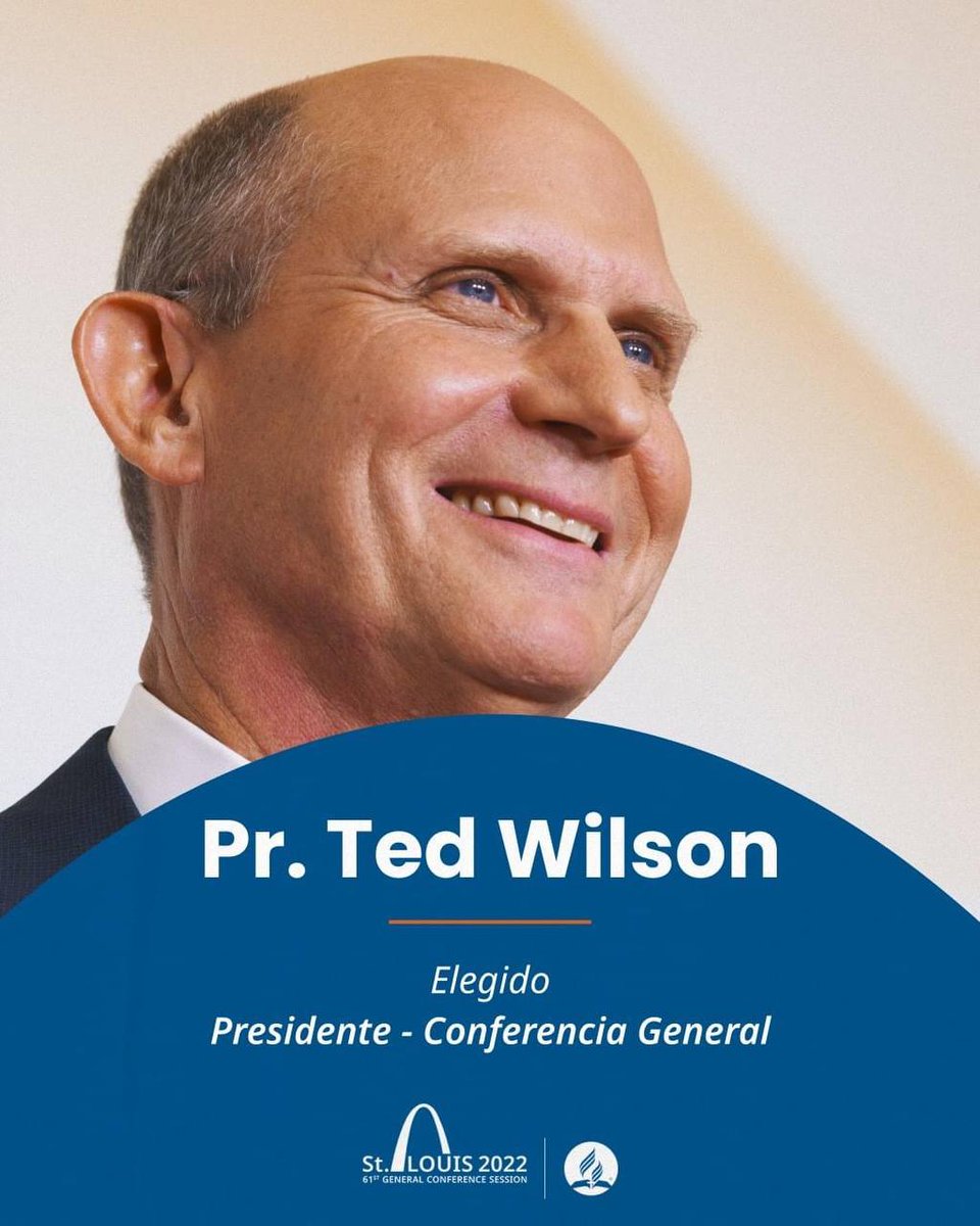 UVOriental's tweet photo. Pastor Ted Wilson, ha sigo elegido Presidente de la Conferencia General de los Adventistas del Séptimo Día.

#GCSession https://t.co/1GSzA87x51