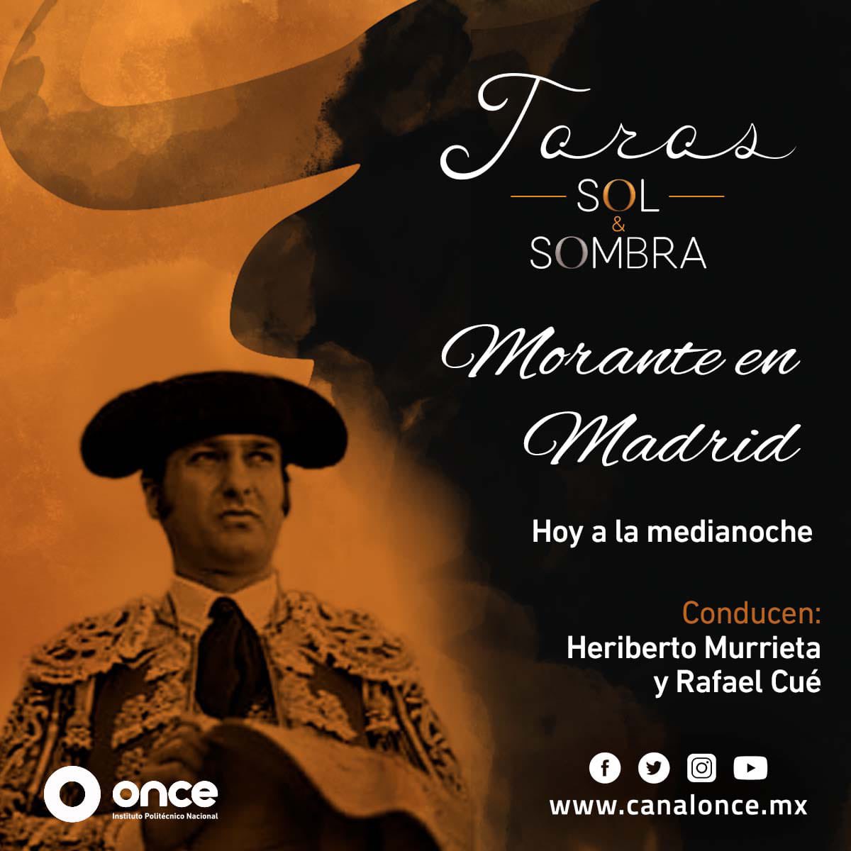 A la media noche los esperamos <a href="/Beto_Murrieta/">Heriberto Murrieta</a> análisis de la Goyesca en Monterrey. Tarde triunfal de reivindicación a nuestra Libertad. Ojo <a href="/samuel_garcias/">Samuel García</a> Mira torear a <a href="/elpayo_/">El Payo</a> <a href="/DiegoSilveti/">Diego Silveti</a> <a href="/LuisDavidAdame/">Luis David</a> con 6 buenos toros de <a href="/JulianHamdanC/">Julián Hamdan</a> <a href="/CanalOnceTV/">Canal Once</a>