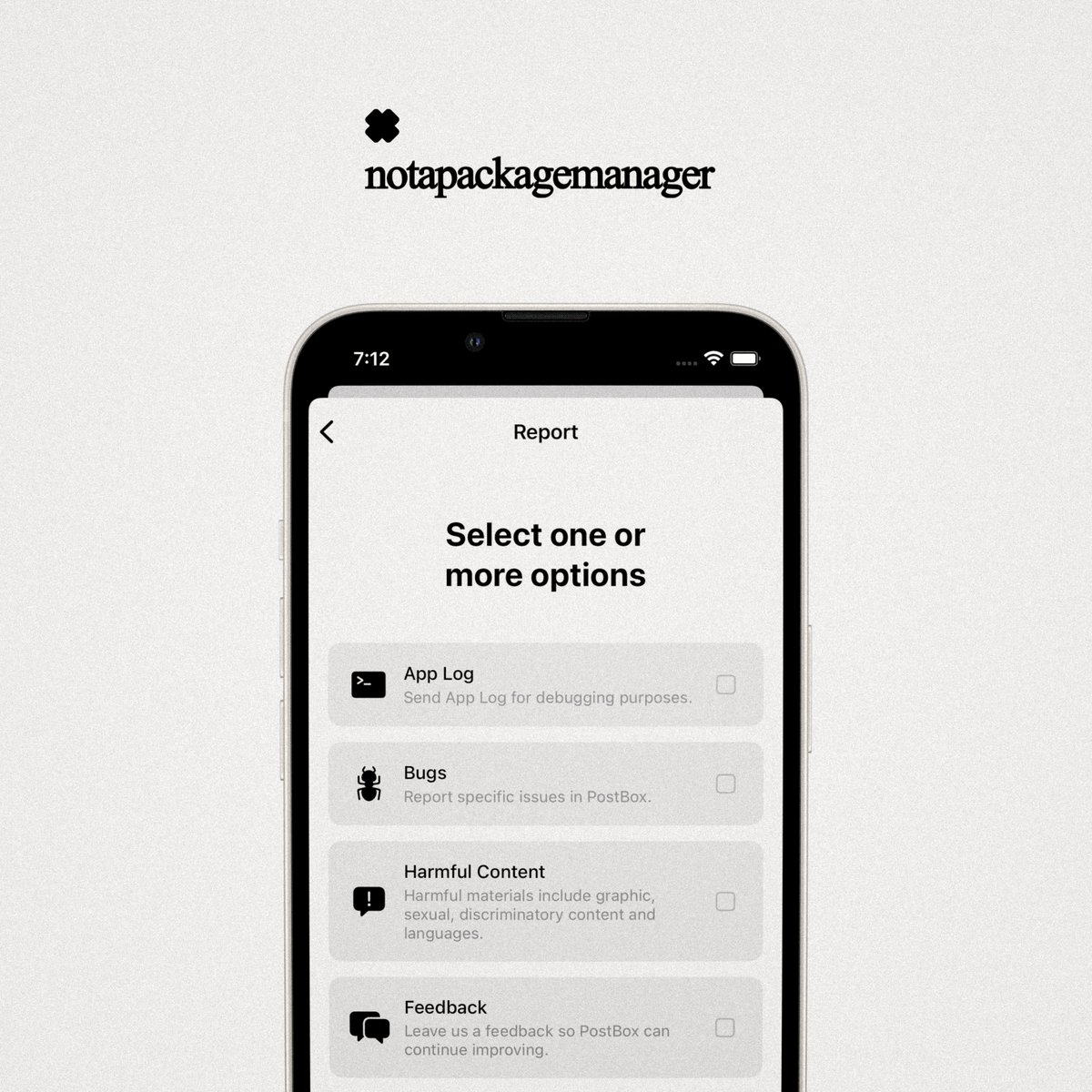 PostBoxTeam's tweet image. We are implementing a new way of reaching out to the dev team in Beta 8.