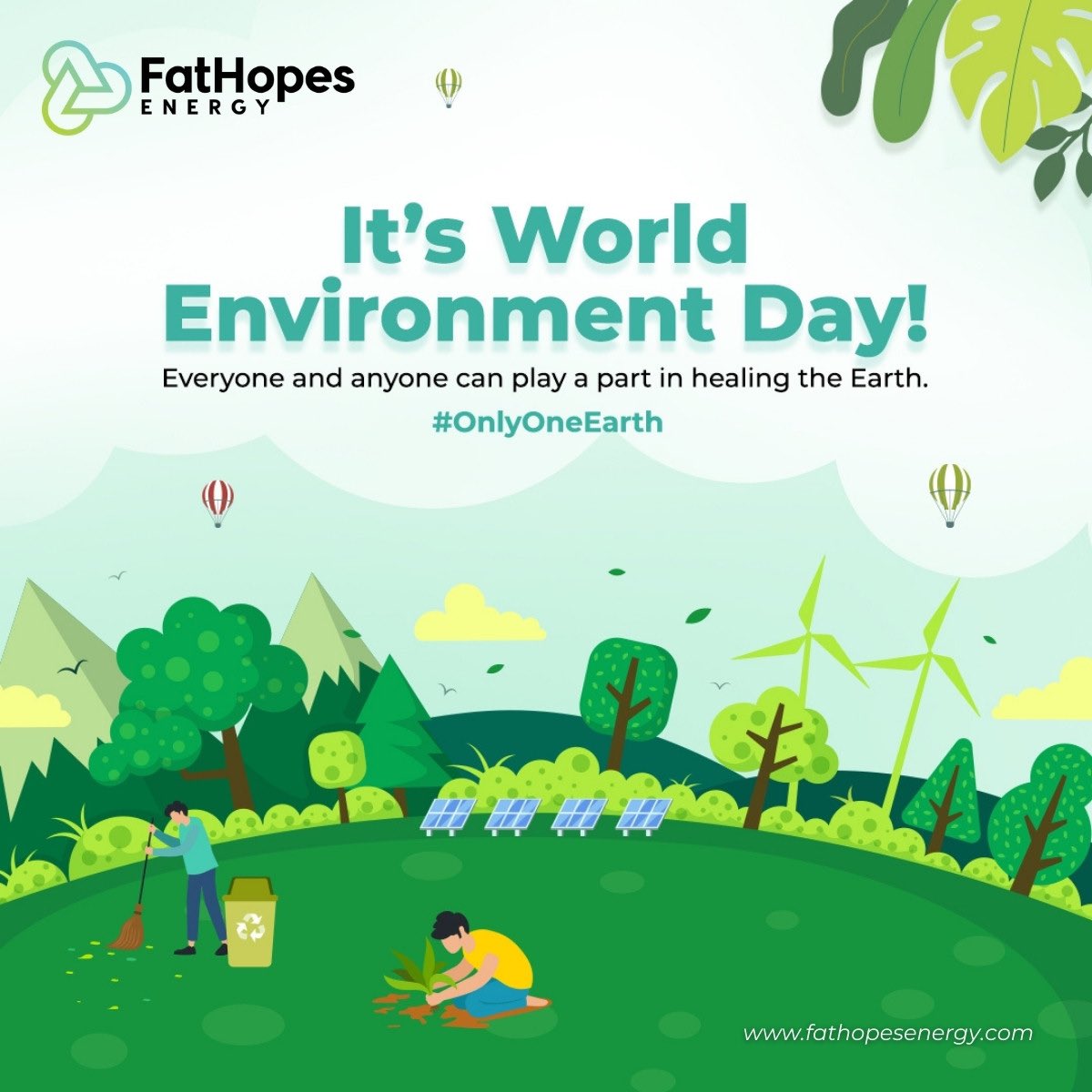 FatHopesEnergy's tweet photo. Selamat Hari Alam Sekitar Sedunia 🌎🍃

Sayangi bumi kita demi generasi akan datang. Ingat! Lupuskan minyak masak terpakai anda dngan cara yang betul 🤗♻️ https://t.co/2YLZqg4sam