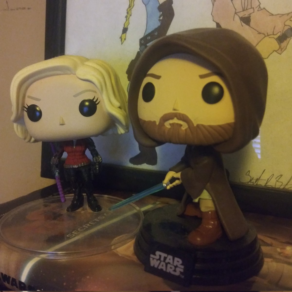 sirikenobi12's tweet photo. I finally had time to paint my Siri Tachi #FunkoPop
Watch out, cause my girl is canon again!!
#jedi #siritachi #ObiWan #Brotherhood #jediapprentice https://t.co/BUk0ihK8WO
