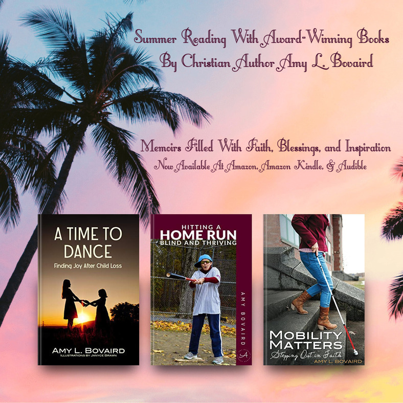 kitcatlyon's tweet photo. *RT* If you are a #ChristianReader of #memoirs? You will surely enjoy #reading award-winning Christian author Amy Bovaird's #books. Several to choose from &amp; #ebooks on sale too. Visit her on Amazon https://t.co/ZiHPBJOWn9 https://t.co/LnFZCm7ViQ
