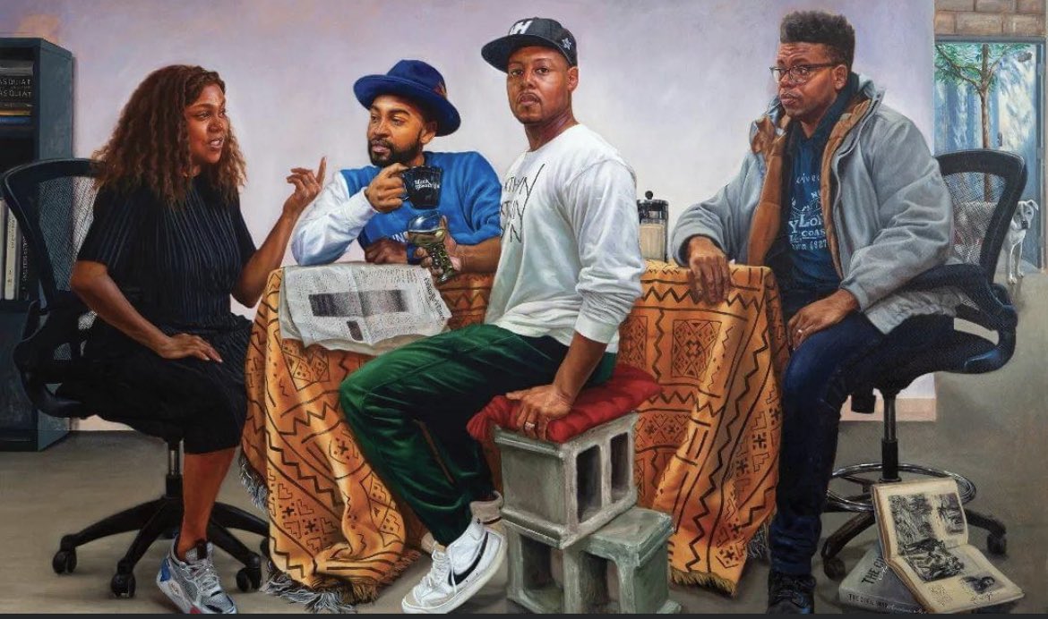 rochelleriley's tweet photo. DETROIT _ OMG! OMG! The great #MarioMoore’s painting "The Council" has been purchased for the permanent collection of the Detroit Institute of Arts @diadetroit #DetroitACE is so proud of him! Congrats, Mario!!!
@CityofDetroit @freep @Local4News @FOX2News @wxyzdetroit @detnews https://t.co/R9T7rSDkLf