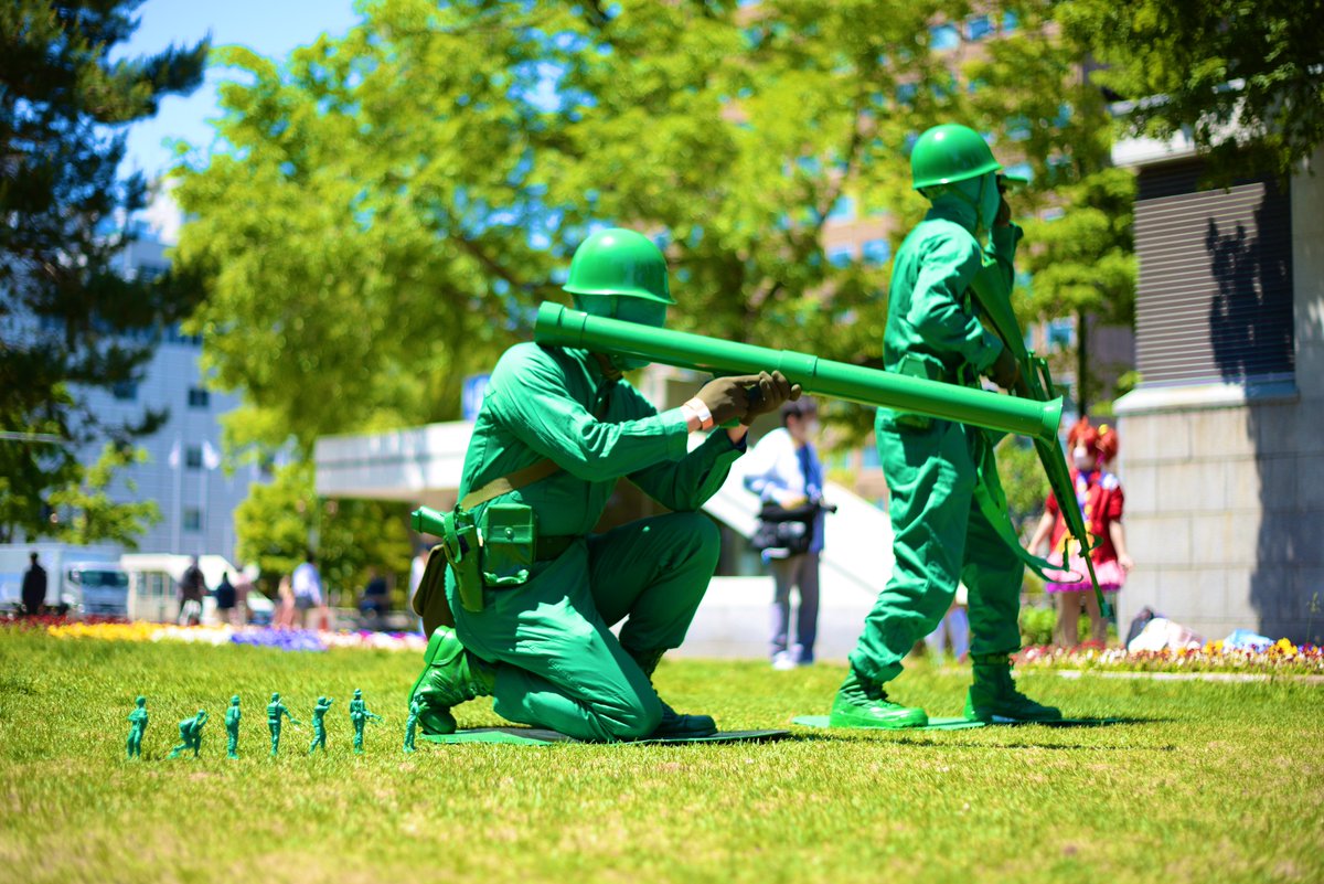 グリーンアーミーメン のイラスト マンガ コスプレ モデル作品 4 件 Twoucan