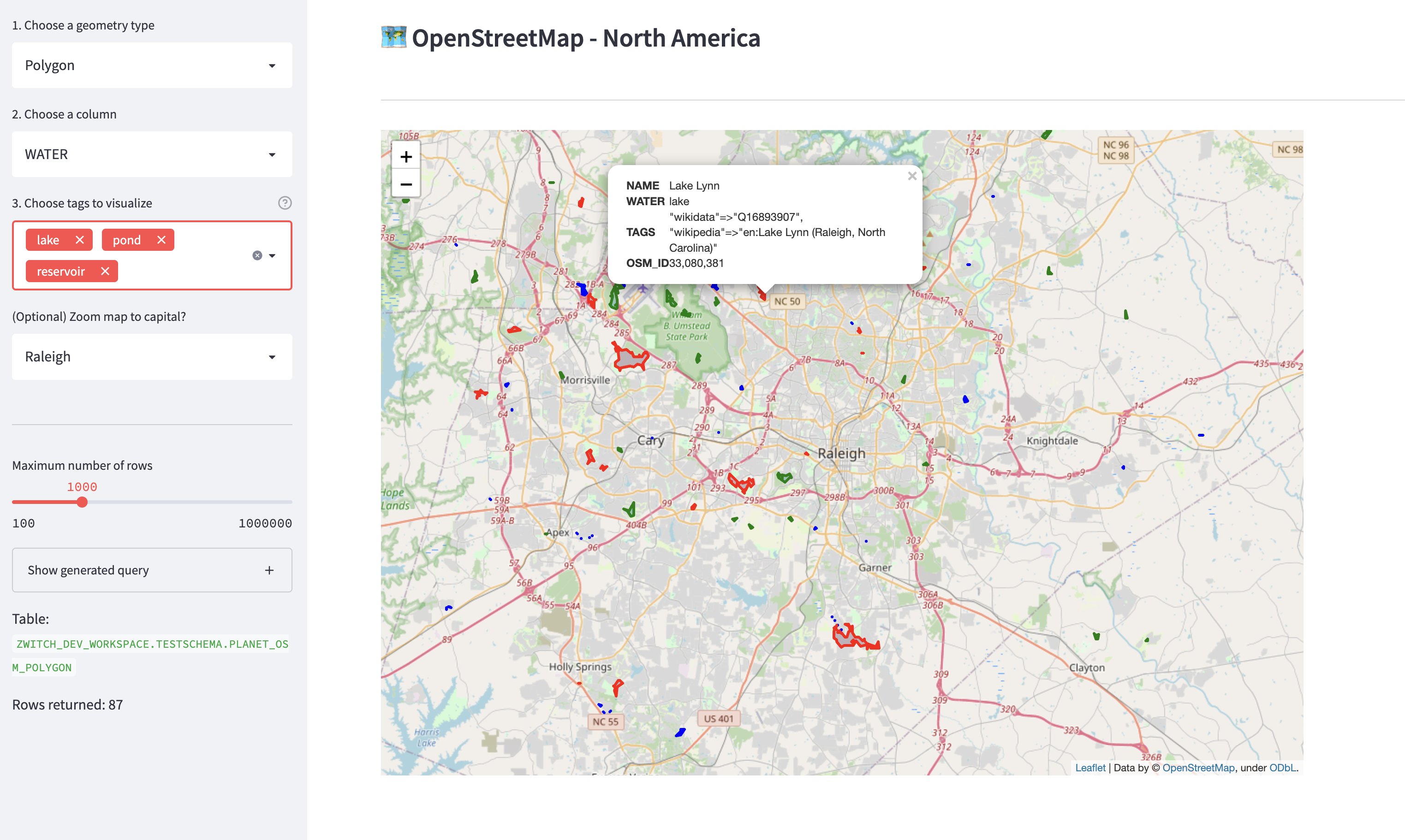 Robin cole on twitter awesome streamlit folium snowflakedb
