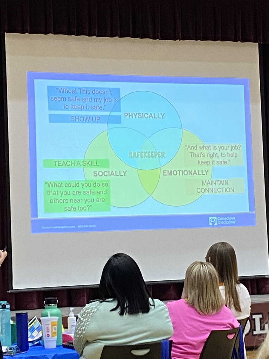 Miss_Jacqui_G's tweet photo. Our job is to be a safe keeper and to teach the skills lacking when needed. #CDatTSC #iheartcd #safekeeper https://t.co/DTIOcriw7V
