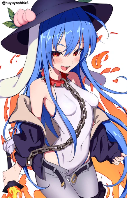 東ロワのイベント衣装姿の天子描いてみた。
#東方project #比那名居天子 