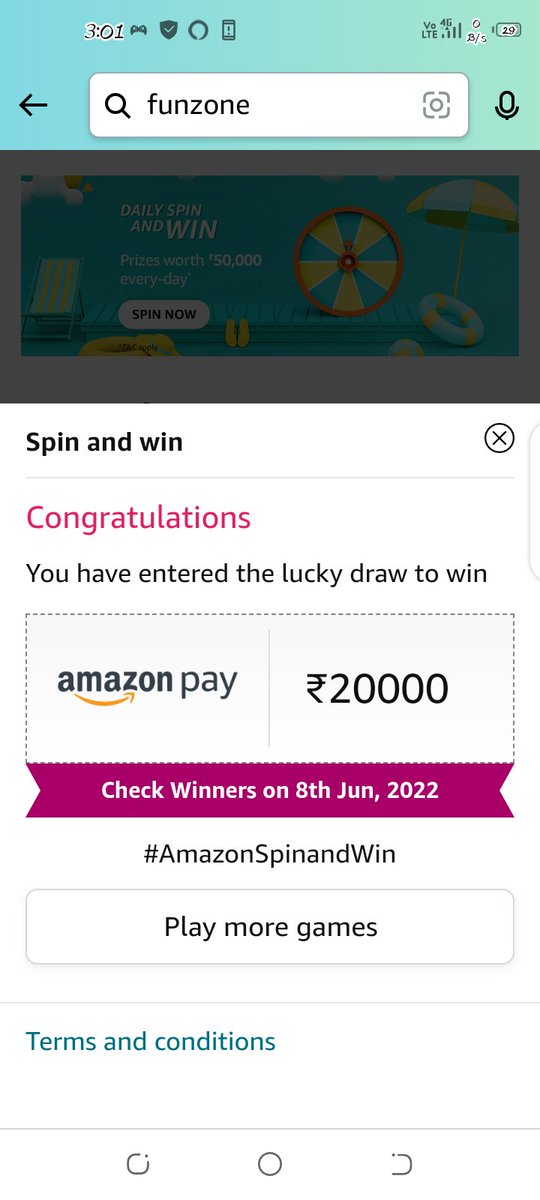 RoyNandanKumar's tweet image. #AmazonSpinandWin
@Amazon_IN
#Fun_zone
#spin_Win