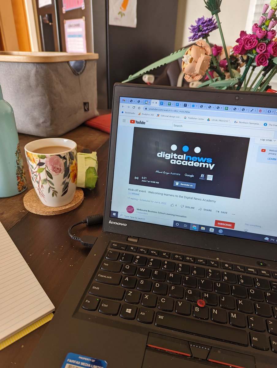 So excited to have been selected as part of the #digitalnewsacademy run by @MelbBSchool <a href="/newscorp/">News Corp</a> and <a href="/Google/">Google</a> 😃😃 Kick off done ✅ and rearing to get started #journalism