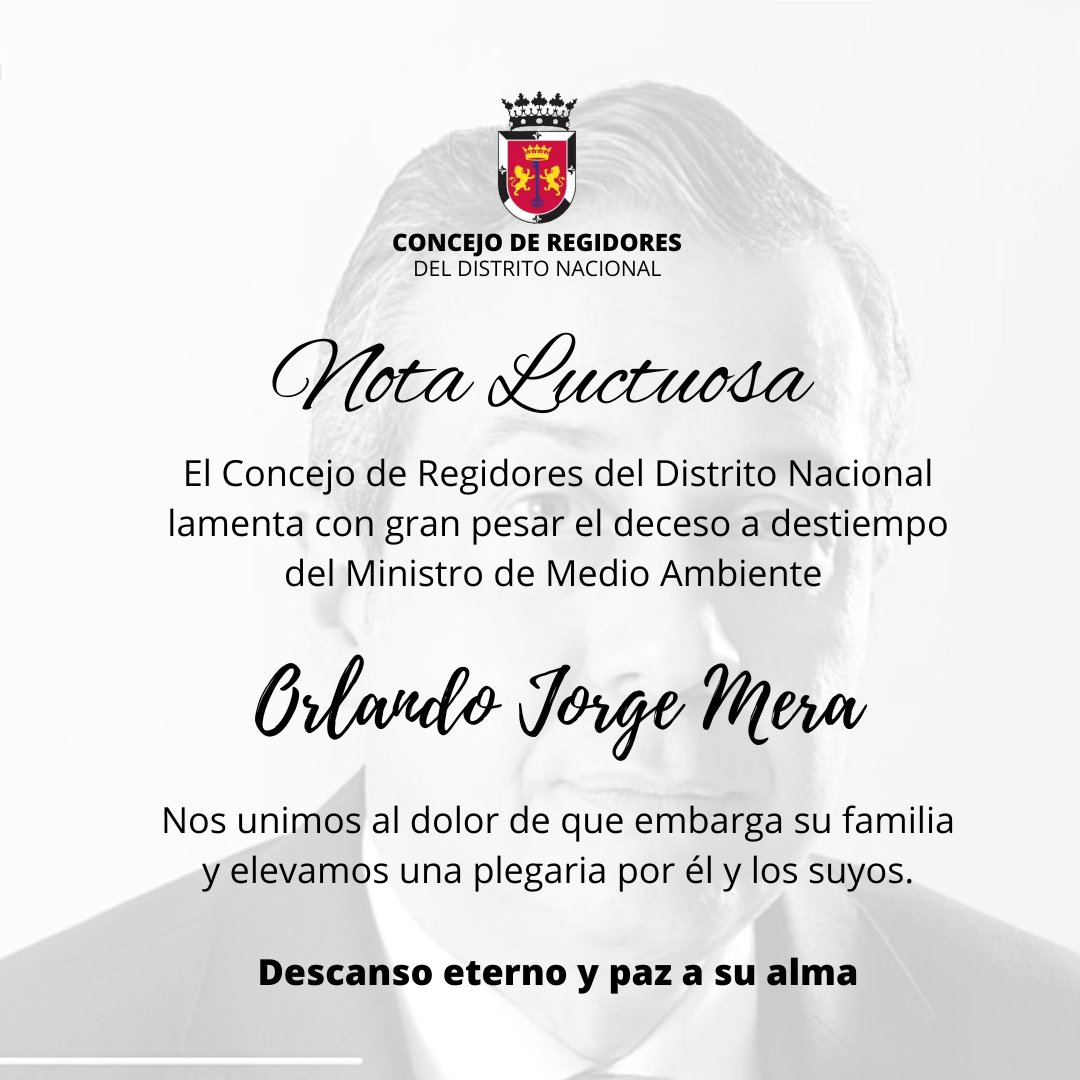 Concejo de Regidores Distrito Nacional tweet media