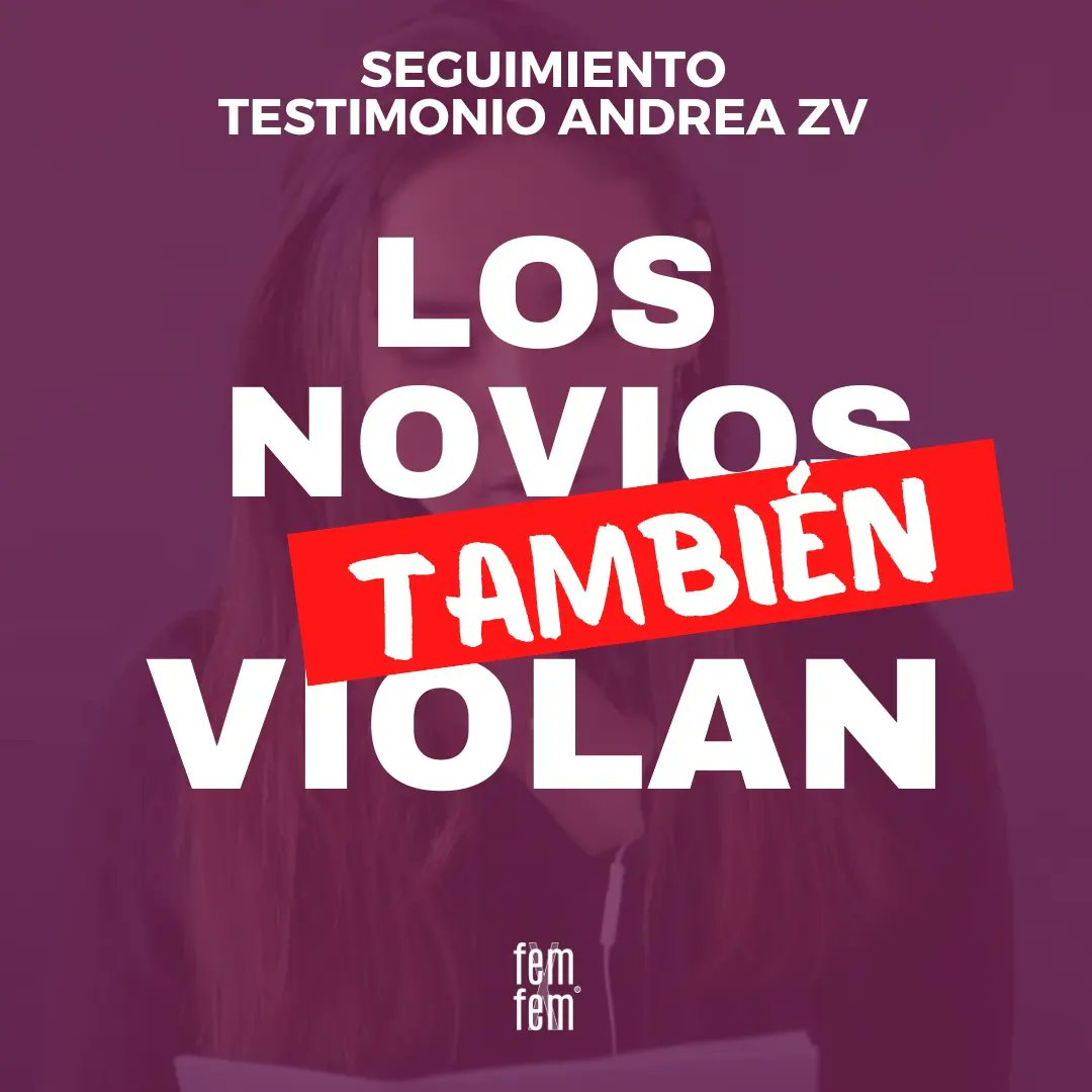 femxfem_'s tweet photo. Jamás olvidemos que los novios también vi0lan #JusticiaParaAndrea
@Claudiashein https://t.co/WzMLryYg6P