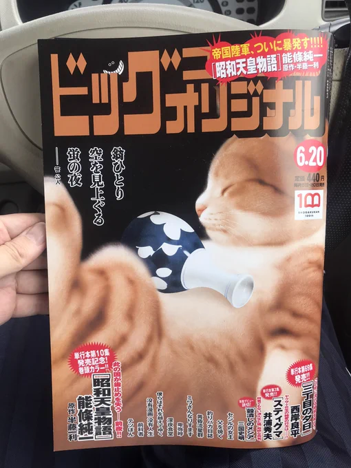 漫画仲間の三国 史明さん(@fumi_mikuni)
のデビュー作が載ってる
ビッグコミックオリジナル
買った‼︎🔥

涼しい目元のクール女子&amp;
ネコチャンの
造形と表情がこの上なく
神がかってる😳🙏✨

ふてぶてしいがちょっといい事言うネコチャンとツンな女子のやりとりが絶妙にエモい✨
壁になりてえ...😇 