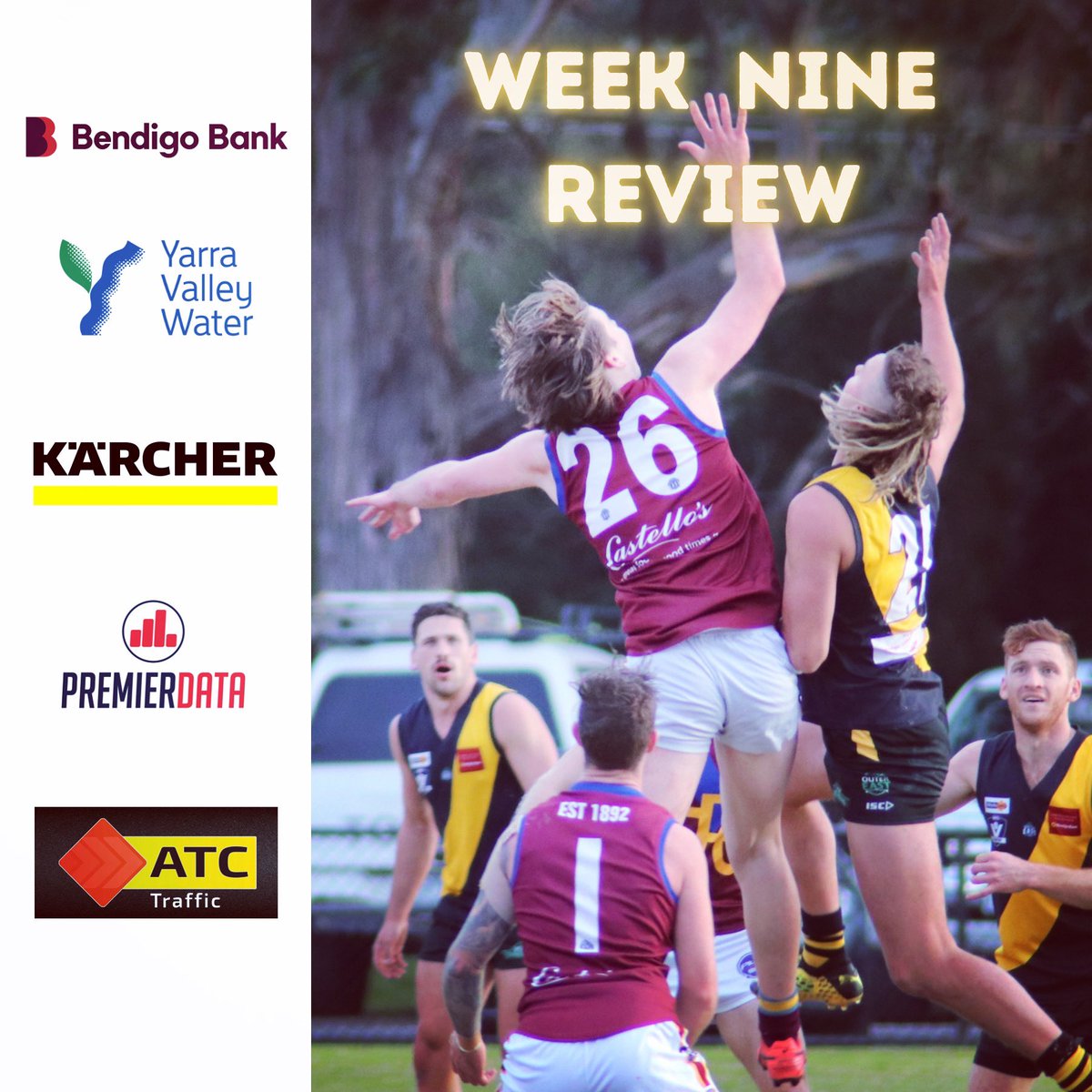 Week Nine saw further great results across the competition with Woori Yallock getting up over Pakenham, Powelltown knocking off Kinglake while Thornton Eildon grabbed win number two with its defeat of Monbulk in the women's football competition.

📰 bit.ly/3tjUFbd