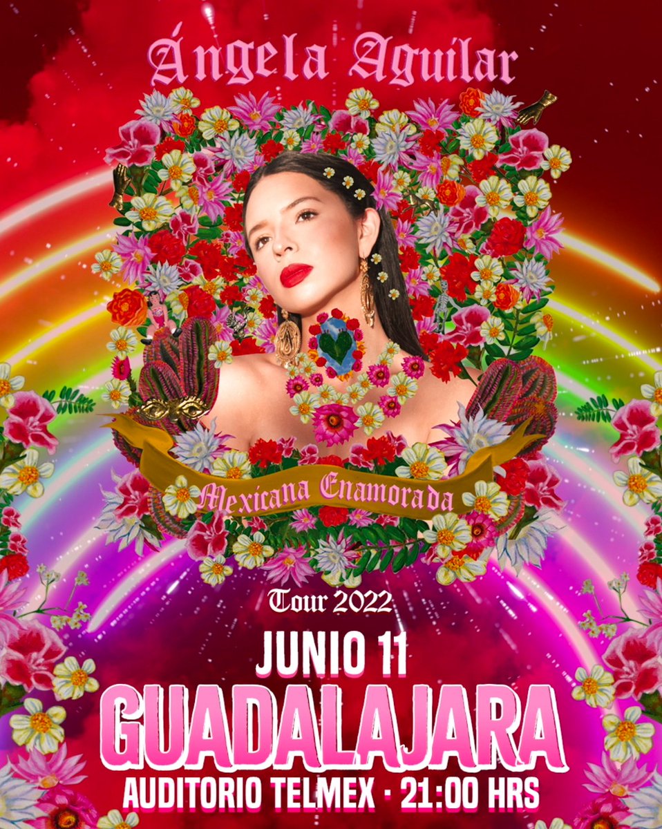 AngelaAguilar__'s tweet photo. Más feliz no puedo estar… a todxs mis amigxs de GUADALAJARA… nos vemos este ⭐️Sábado⭐️ en el auditorio Telmex! ❤️❤️❤️ 
Boletos aquí: https://t.co/YkDpkZ2w25 https://t.co/2Ij75WpFc1
