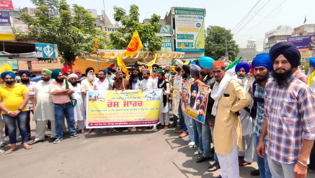 deepsinghkhalsa's tweet photo. ੧੯੮੪ਦ ਦੇ ਘੱਲੂਘਾਰੇ ਨੂੰ ਸਮਰਪਿਤ ਕਰਦਿਆਂ ਹੋਇਆਂ ਬੰਦੀ ਸਿੰਘ ਰਿਹਾ ਕਰੋ ਮਾਰਚ ਅਤੇ ਬਾਬਾ ਜਰਨੈਲ ਸਿੰਘ ਜੀ ਖ਼ਾਲਸਾ ਭਿੰਡਰਾਂਵਾਲਿਆਂ ਦੇ ਸ਼ਹੀਦੀ ਦਿਹਾੜੇ ਨੂੰ ਯਾਦ ਕਰਦਿਆਂ ਹੋਇਆਂ #1984 #1984KhalistanTerrorism @deepsinghkhalsa @2_laddi @KaurDeep84 https://t.co/aMZ3cVLrRp