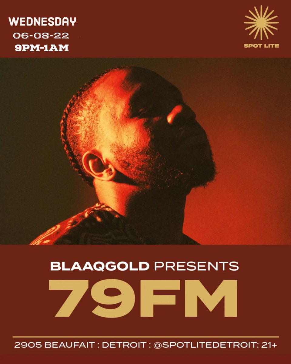 BlaaqGold's tweet photo. We are back this Wednesday 🙌🏾🕺🏾#79FM https://t.co/cgaE9sFIQG