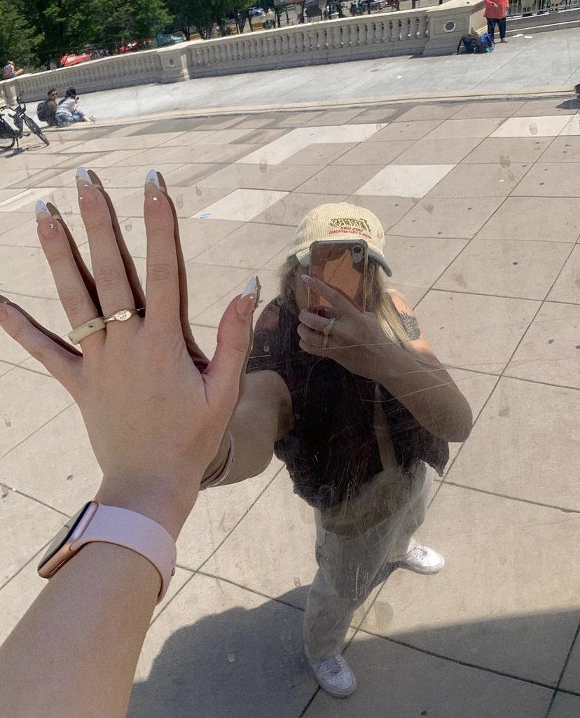 i touched the bean :))