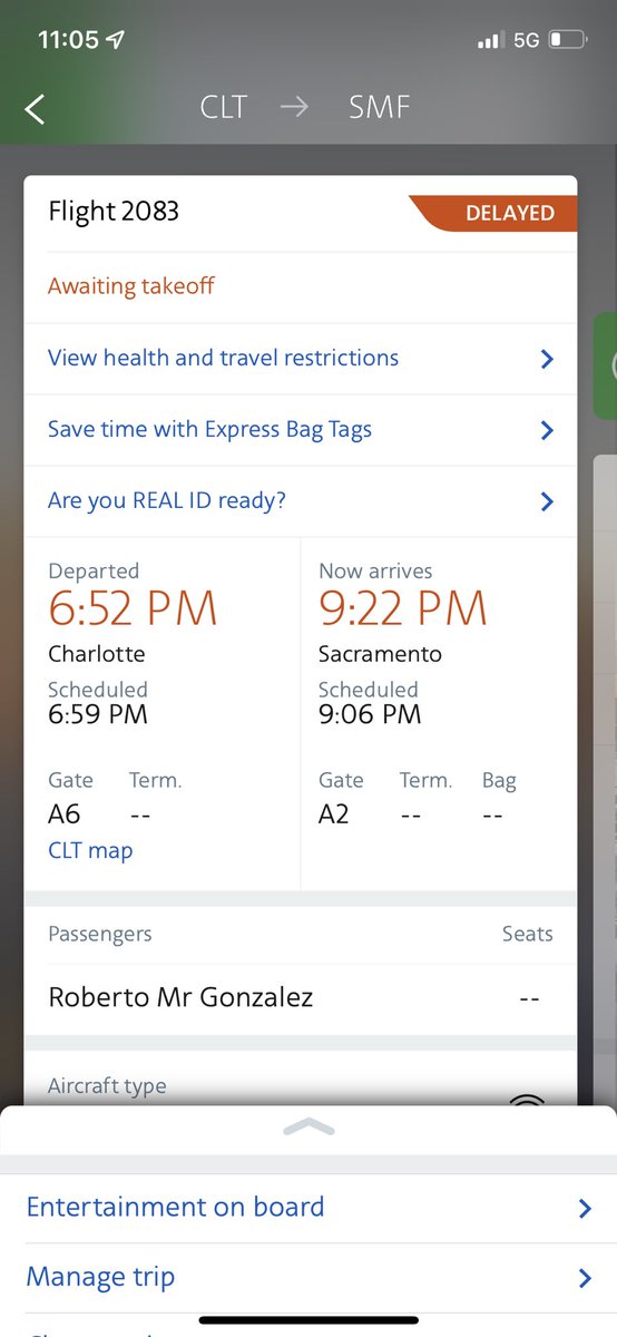Probably ran a quarter mile to make my connection after flight delays and <a href="/AmericanAir/">americanair</a> closed the doors and wouldn’t let us on. I thought we had time, turns out they departed early leaving us stranded. Wow <a href="/AmericanAir/">americanair</a> American really?