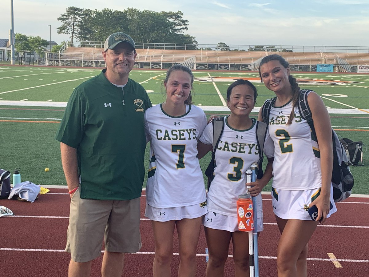 Rbc_CaseysGLax's tweet photo. Coached these 3 in the Shore Conf Senior All Star Game. Even though we lost, it was great to see them showcase their talents in a Caseys uniform for the final time. Thanks for all the memories and moments. Good luck at the next level…Once a Casey always a Casey!!! @CaseysSports https://t.co/pTsv8lsDyY