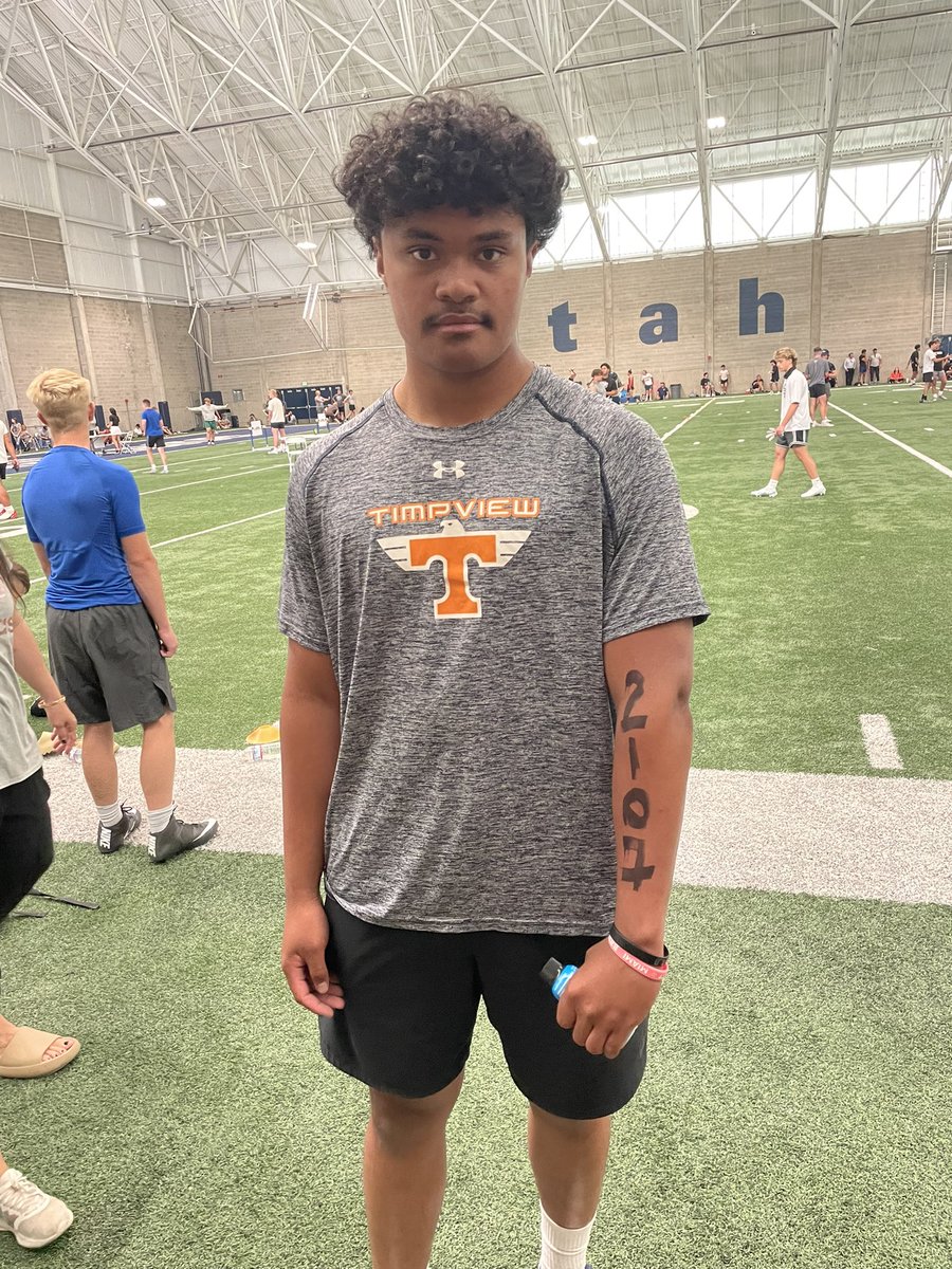 Kerven M. Tua'one (@kerv2a1) on Twitter photo Stats for the day at <a href="/USUFootball/">USU Football</a> camp. Thank you @coachkeeton <a href="/CHbanderson/">Blake Anderson</a> and staff for a great day.
<a href="/T_BirdFootball/">Timpview Football</a> <a href="/DonnyAtuaia/">Donny Atuaia</a> <a href="/CoachAndyStokes/">Andy Stokes</a> @TyusMoe <a href="/TuaoneTraining/">TuaoneTraining</a> @elevatejonson <a href="/polynesiabowl/">POLYNESIAN BOWL</a> <a href="/PrepRedzone/">Prep Redzone ๐</a> @Lemmingscouting
3.87 GPA term 4
4.67 40 yard dash Stats for the day at <a href="/USUFootball/">USU Football</a> camp. Thank you @coachkeeton <a href="/CHbanderson/">Blake Anderson</a> and staff for a great day.
<a href="/T_BirdFootball/">Timpview Football</a> <a href="/DonnyAtuaia/">Donny Atuaia</a> <a href="/CoachAndyStokes/">Andy Stokes</a> @TyusMoe <a href="/TuaoneTraining/">TuaoneTraining</a> @elevatejonson <a href="/polynesiabowl/">POLYNESIAN BOWL</a> <a href="/PrepRedzone/">Prep Redzone ๐</a> @Lemmingscouting
3.87 GPA term 4
4.67 40 yard dash