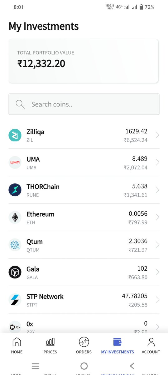 Durgesh40870481's tweet photo. @CoinDCX_Cares Mera investment nahi so kar rha h https://t.co/OtnsrApkI9