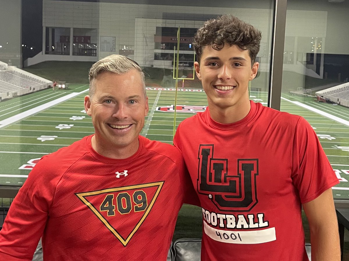 After a great camp and talk with <a href="/blane_morgan/">Blane Morgan</a>, I am excited to say I’ve received a Division 1 offer from Lamar University!! <a href="/JacksonEskierka/">Jackson Eskierka</a> <a href="/CoachPCovington/">Patrick Covington</a> <a href="/LamarFootball/">Lamar University Football</a> <a href="/QBMechanix/">James Washington</a> <a href="/QuarterbackLab/">THE QUARTERBACK LAB</a> <a href="/4thQtMentality/">𝐂𝐨𝐚𝐜𝐡 𝐅𝐮𝐬𝐞</a> <a href="/FormuLA_Scout/">The FormuLA-Scouting LLC</a> <a href="/PrepRedzoneLA/">Prep Redzone Louisiana</a> <a href="/football_lions/">Mighty Lion Football</a> <a href="/LAFootballMagTV/">Louisiana Football Magazine</a>