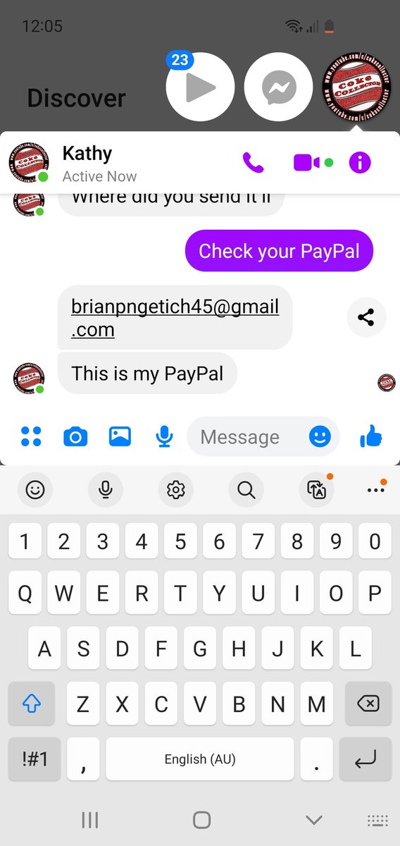 phsycoduckie's tweet photo. @AskPayPal , hi I have recently  been scammed by this hacker as the my friends computer has been hacked , https://t.co/WRL5p0wvqo
