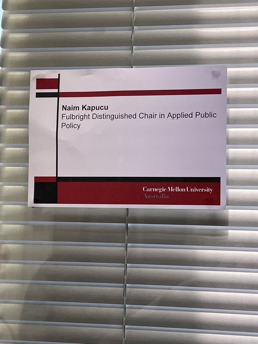 nkapucu's tweet photo. Received access card to the campus, office, and lunch area. Computer set in couple minutes. Met with the key staff at the campus. Look forward for productive work next couple months in Adelaide. @CMUAustralia @HeinzCollege @CarnegieMellon https://t.co/oO95yYGMjI