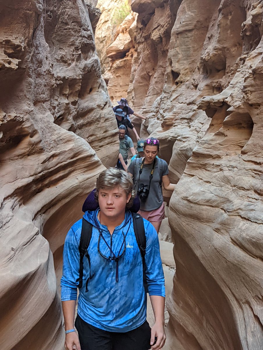 Slot Canyon Action shots 1