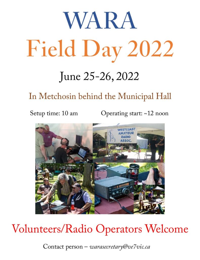 WARA field day - is.gd/LMJVQu