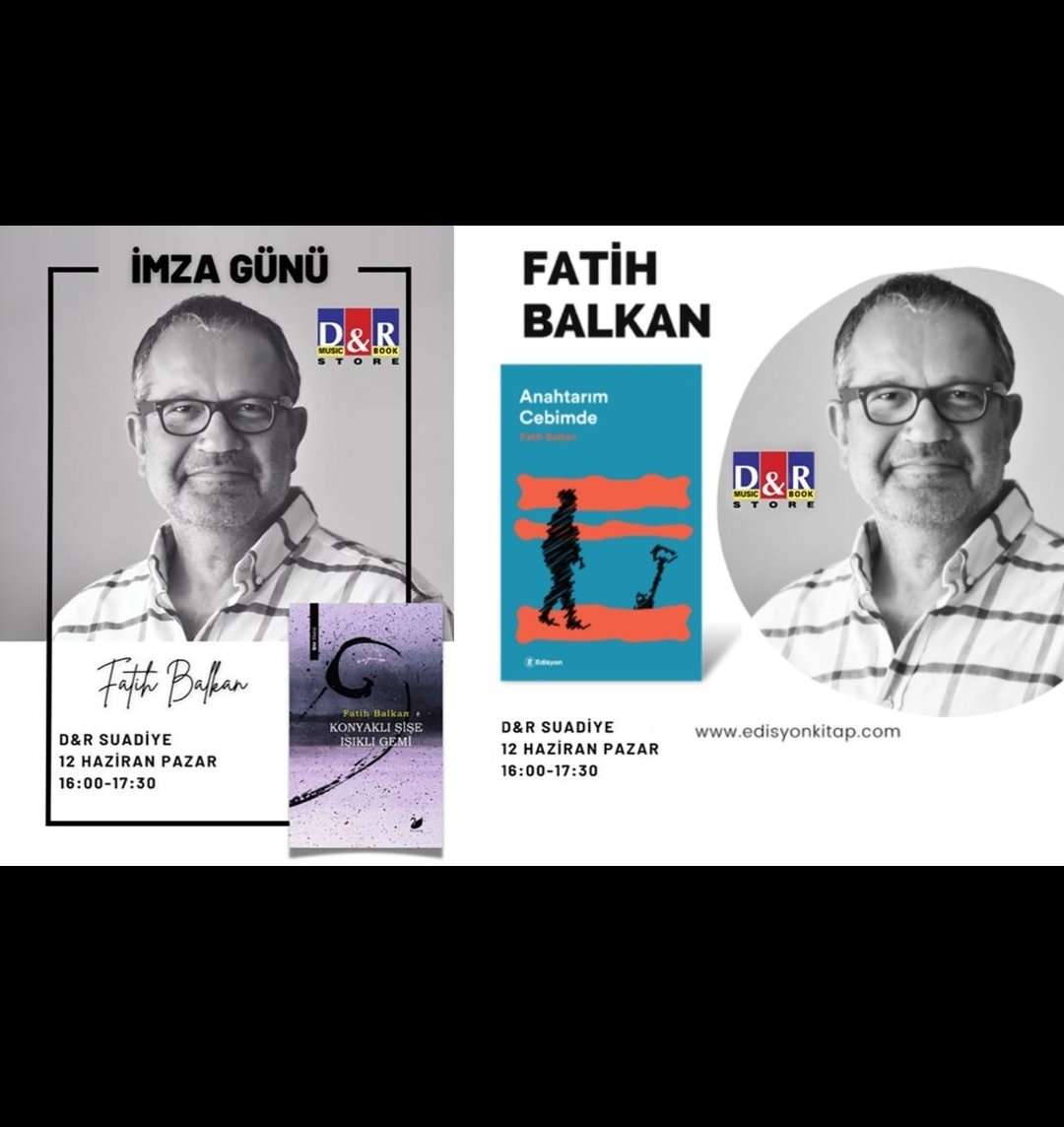 İmza günüm 12.06. 2022. Yani önümüzdeki pazar günü