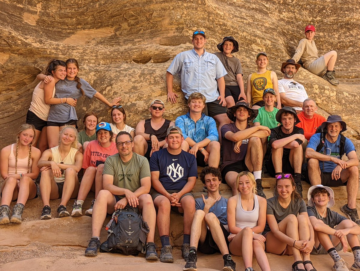 Group Photo in the canyon!