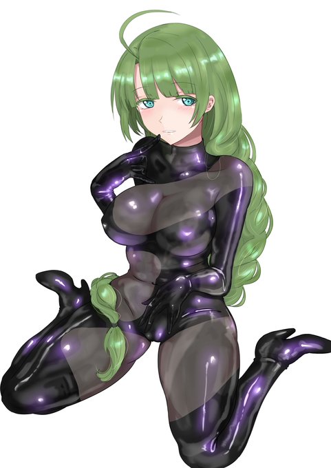 レイヤーいじって遊んでみた
ラバースーツも色々な表現できそう 