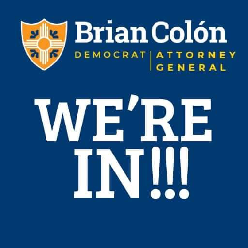 MarquezGroupNM's tweet photo. The Marquez Group proudly supports @Brian_Colon for Attorney General! We're IN! https://t.co/Q8NISlx1ew
