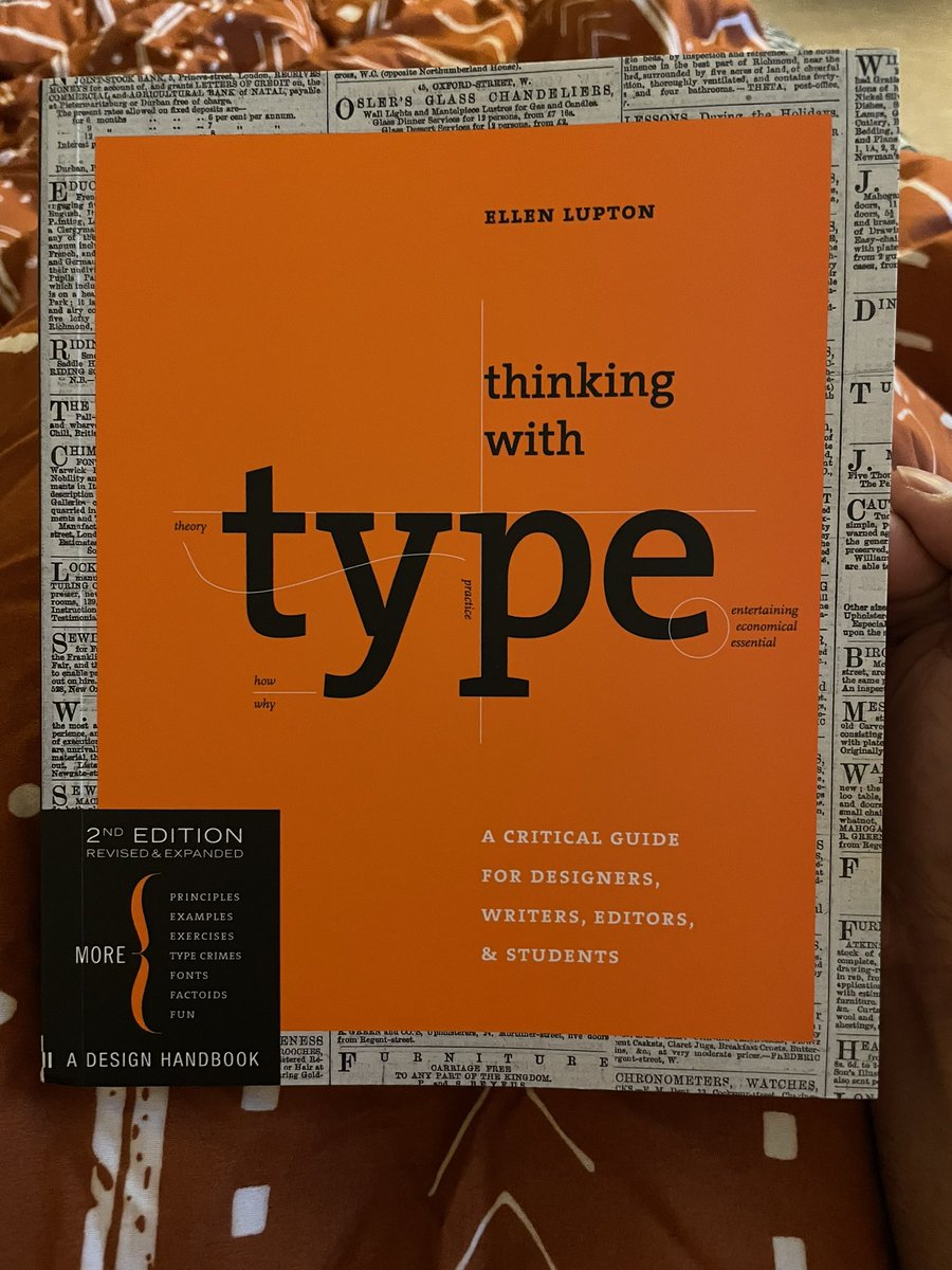 Reading this book is like walking through a typography museum.