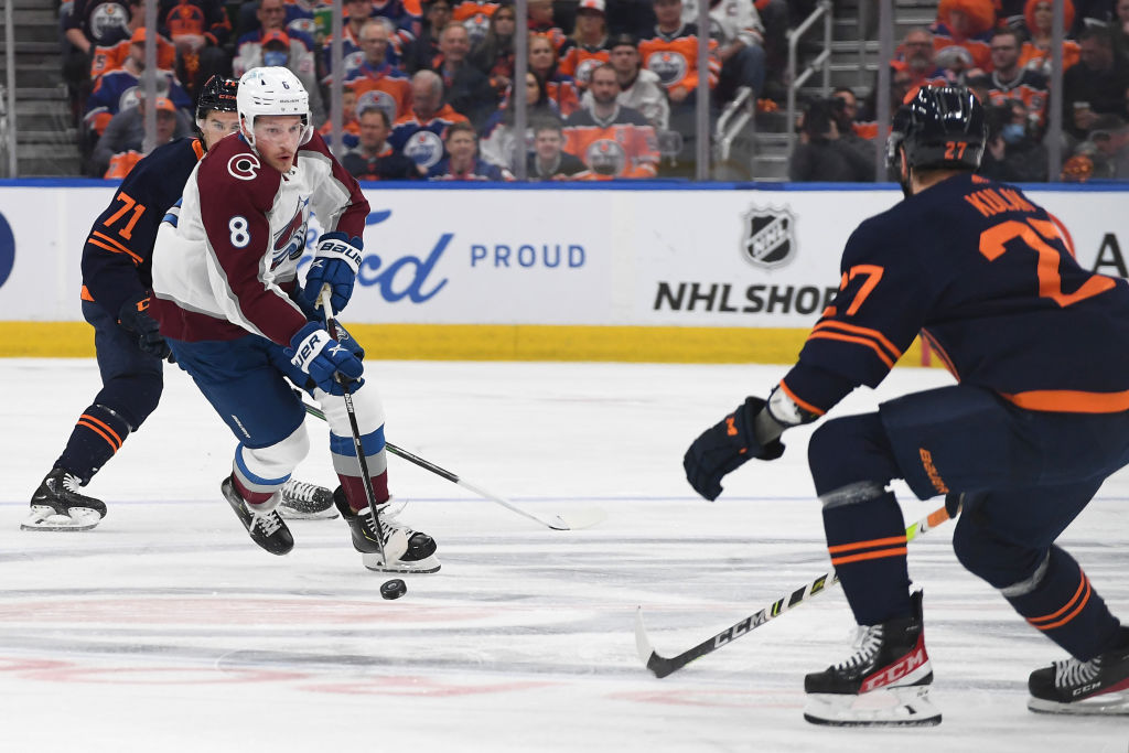 There are 4 instances of a defenseman recording at least 9 points in a