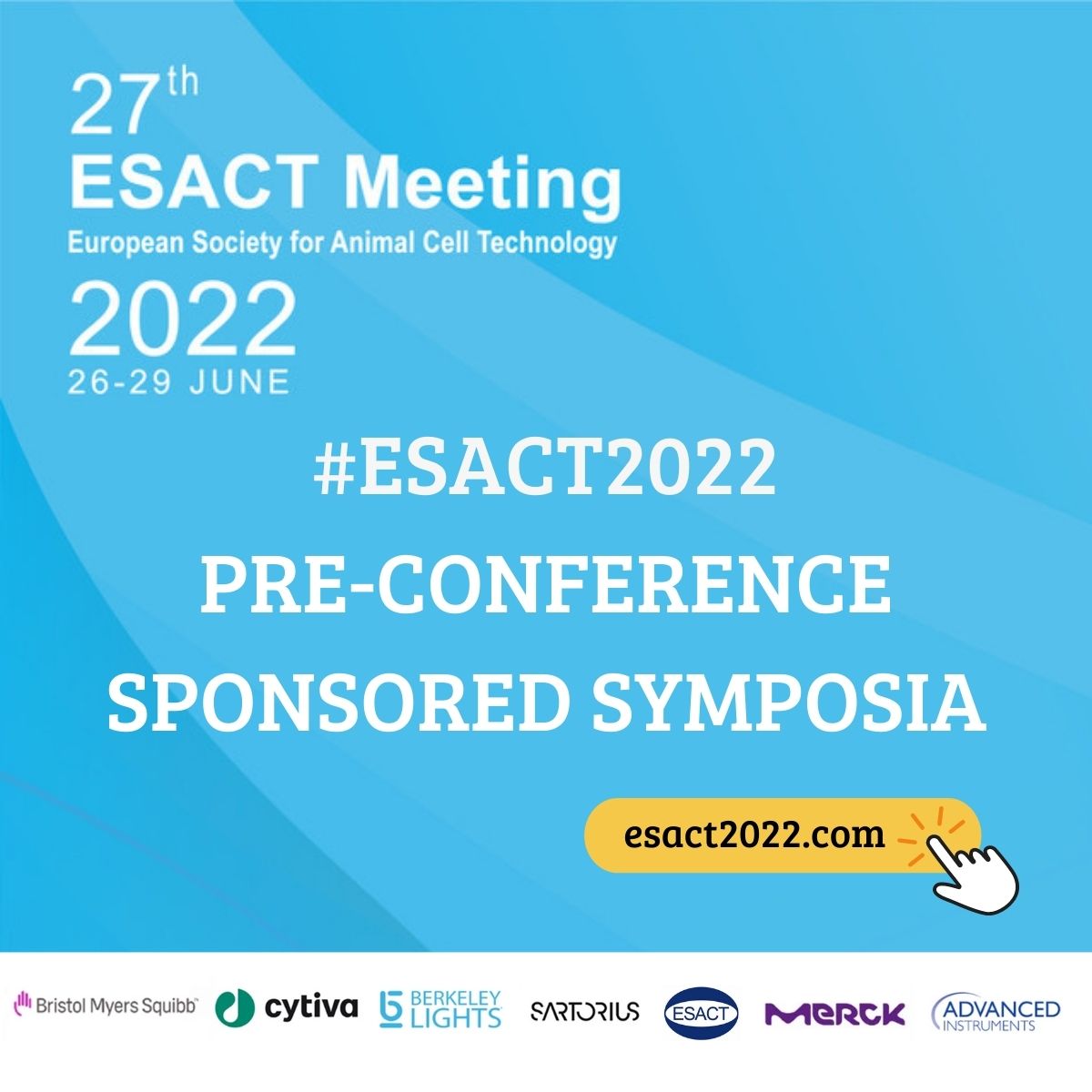 ESACT Meeting 2022 tweet media