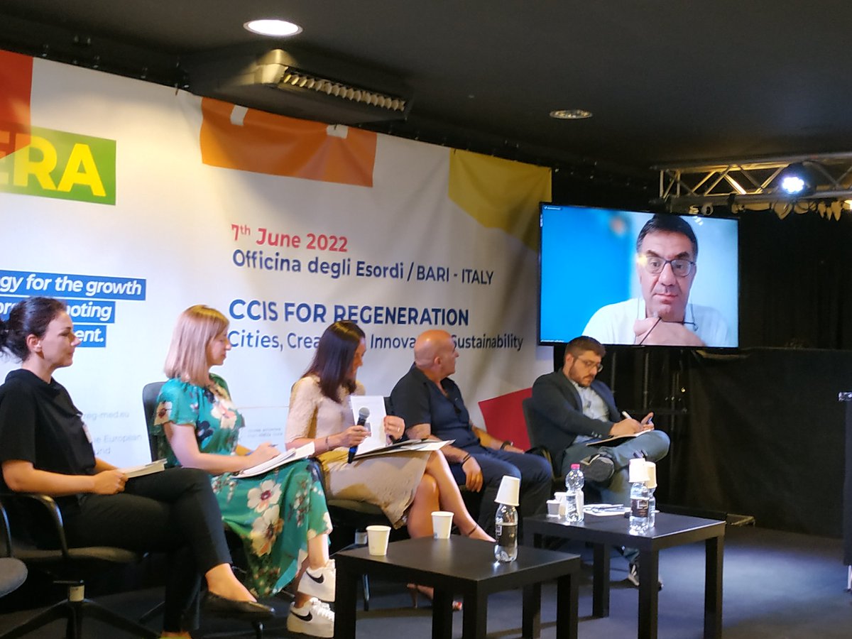 Time run fast with <a href="/ChimeraPlus/">ChIMERA_Plus Project</a>! Is starting now the2nd panel foused on strategies, policies, visions &amp; experiences of #urbanregeneration in #eu but also at #national #regional level #StayTuned