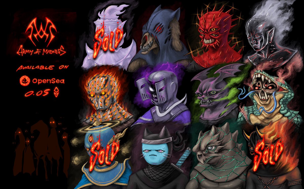 Army_of_Madness's tweet photo. Thank you for your support!
@JahflameStudio @entertheseventh @chawanatzeer 
🙏🏽👹 https://t.co/Cwnp8YKabU