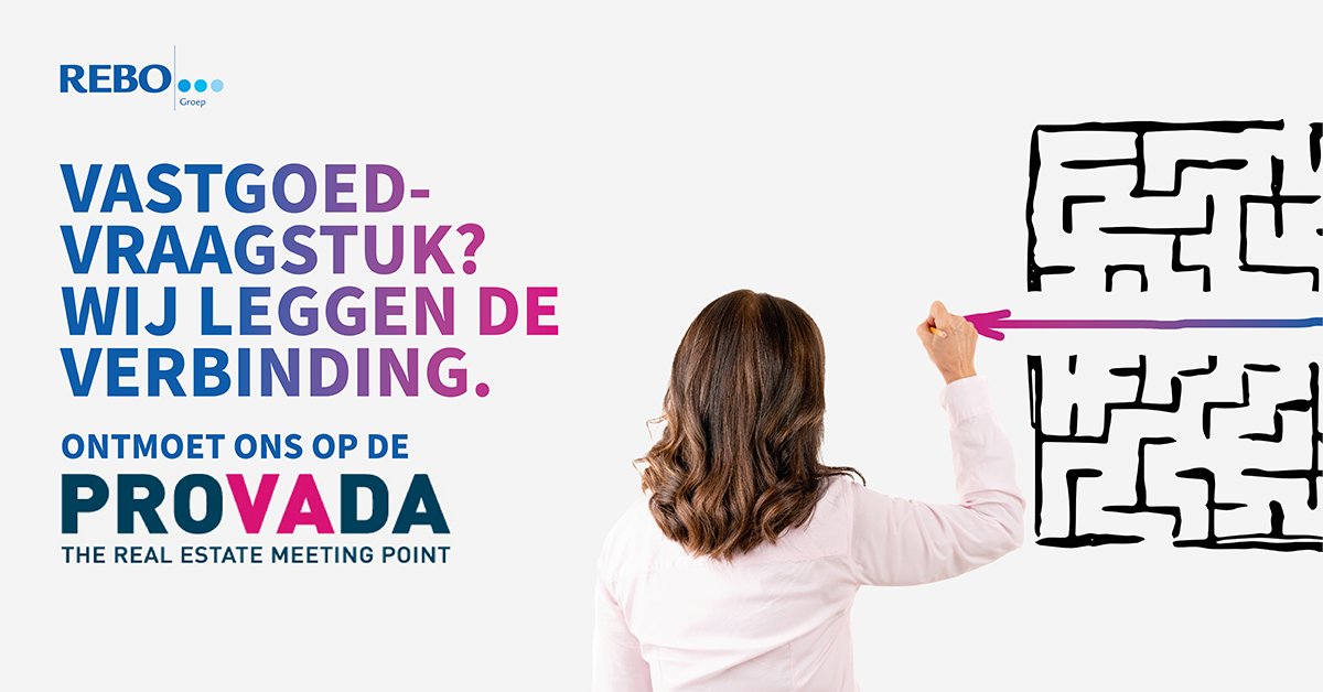 REBOGroepBV's tweet photo. In verbinding zijn. Met uw vastgoedvraagstuk en onze dienstverlening. Bijpraten of kennismaken? Ons team is aanwezig op #provada2022. Neemt u gerust contact op met één van ons! https://t.co/TyfQus8vTe #letsmeet #verbinding #vastgoedvraagstuk #fullservice https://t.co/8kDEBDBduE