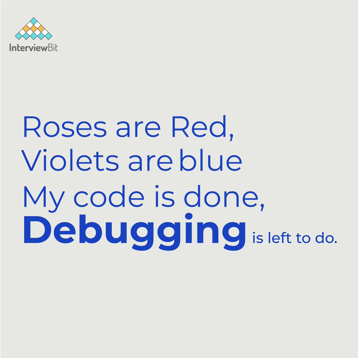 interview_bit's tweet image. A glimpse of the daily hustle of a coder.
#hustleculture #coderlife #codermemes #programmer #datastructure #engineering