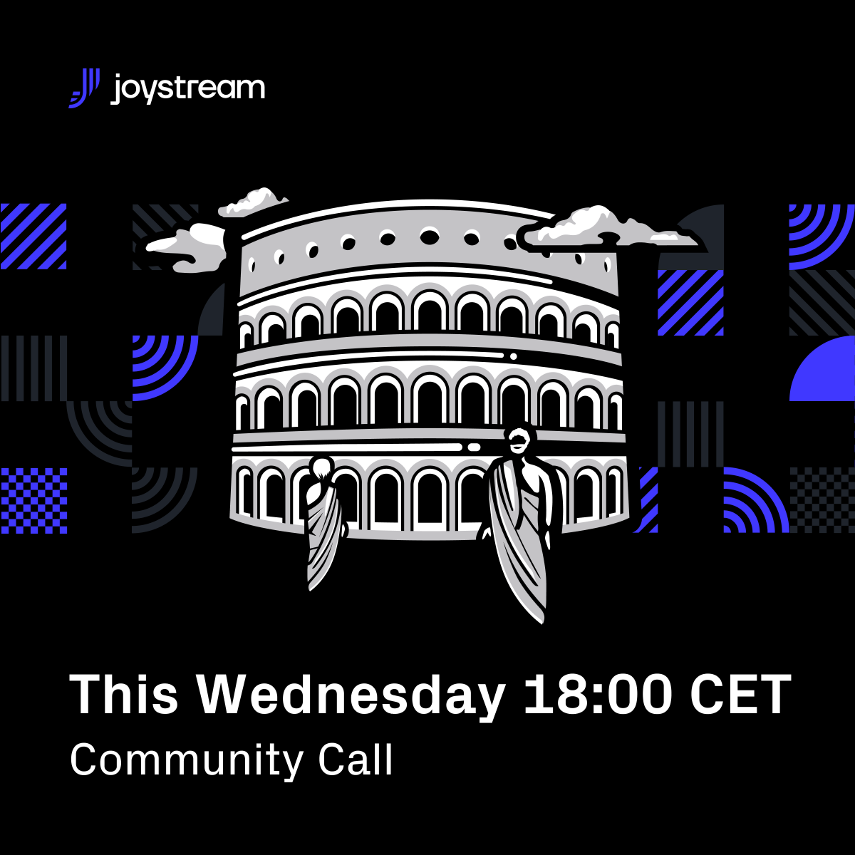 JoystreamDAO's tweet photo. Community call tomorrow 18:00 CET

Got a question? ⬇️ https://t.co/D6cDdSWscO