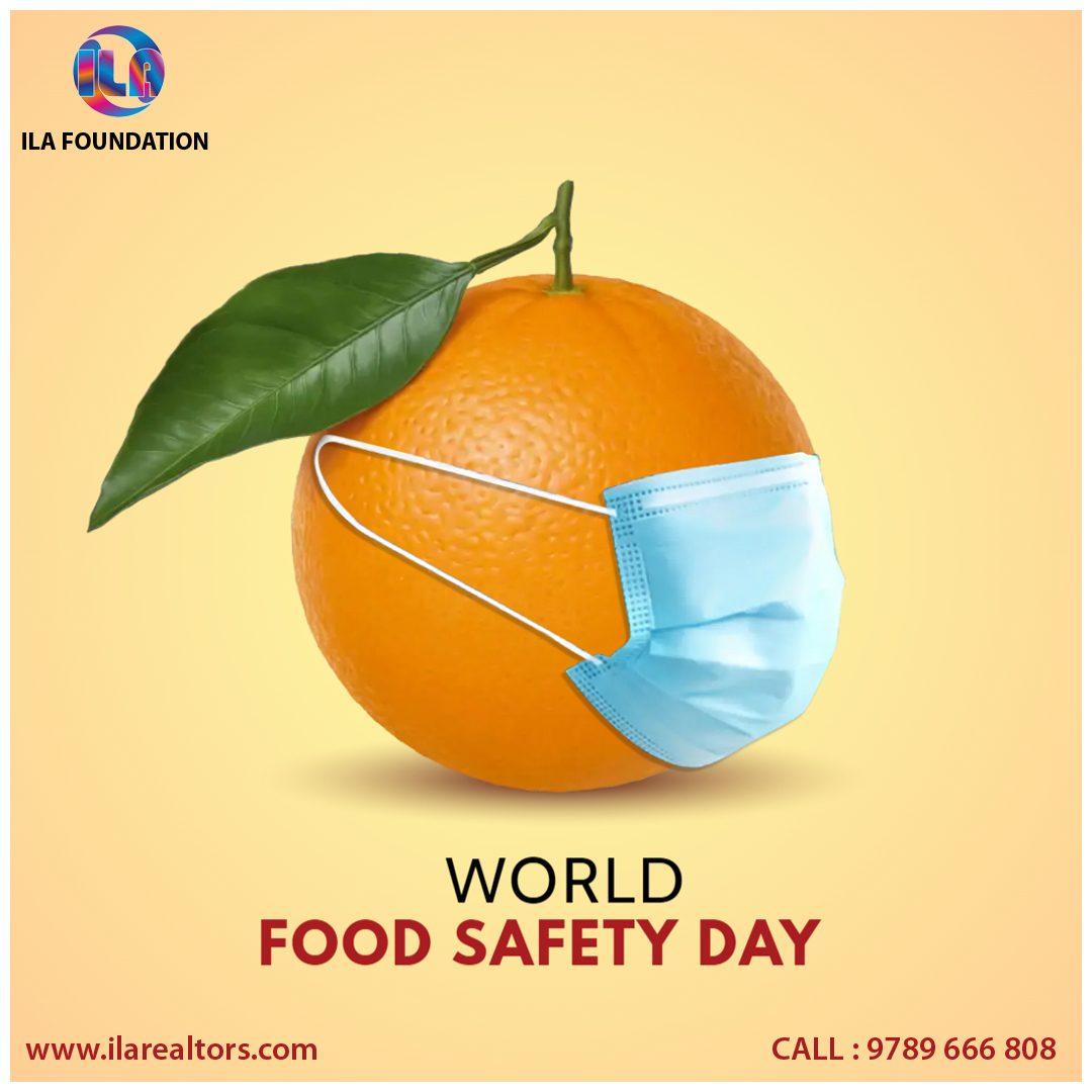 Safe food today is the key to a healthier nation tomorrow
Happy World Food Safety Day
.
.
#happyworldfoodsafetyday #WorldFoodSafetyDay #WorldFoodSafetyDay2022 #foodsafetyDay  #ilarealtors #ilafoundation