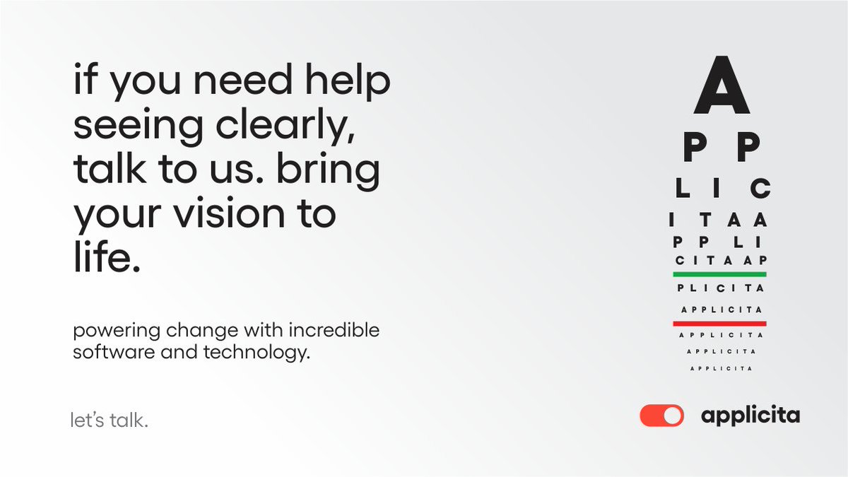 applicita's tweet photo. Need help seeing clearly?
Our mission is to power change with incredible software and technology.
Let’s talk and bring your vision to life!
https://t.co/97m6x6GtCo
#TechnicalAdvisory #Microsoft #Azure #TechnicalPartner #SoftwareDevelopment https://t.co/AYRboCmo6b