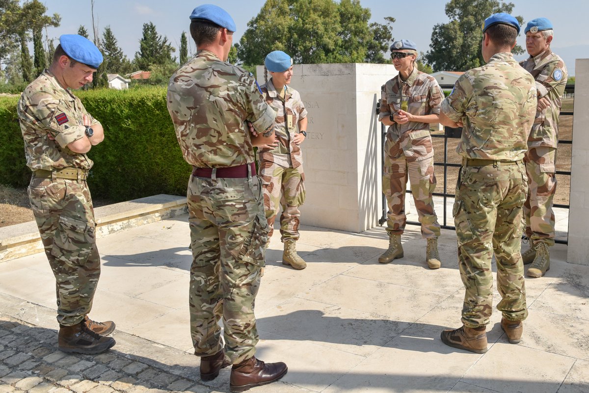 UN Cyprus (@un_cyprus) on Twitter photo This morning, #UNFICYP Force Commander, Maj Gen <a href="/GjerdeIngrid/">Ingrid M. Gjerde</a> visited #peacekeepers in sector 2 for a briefing about the area. Sector 2 is the responsibility of the #British ๐ฌ๐ง contingent who patrols and monitors activity in over 30 kilometres along the <a href="/UN/">United Nations</a> #bufferzone. #A4P This morning, #UNFICYP Force Commander, Maj Gen <a href="/GjerdeIngrid/">Ingrid M. Gjerde</a> visited #peacekeepers in sector 2 for a briefing about the area. Sector 2 is the responsibility of the #British ๐ฌ๐ง contingent who patrols and monitors activity in over 30 kilometres along the <a href="/UN/">United Nations</a> #bufferzone. #A4P