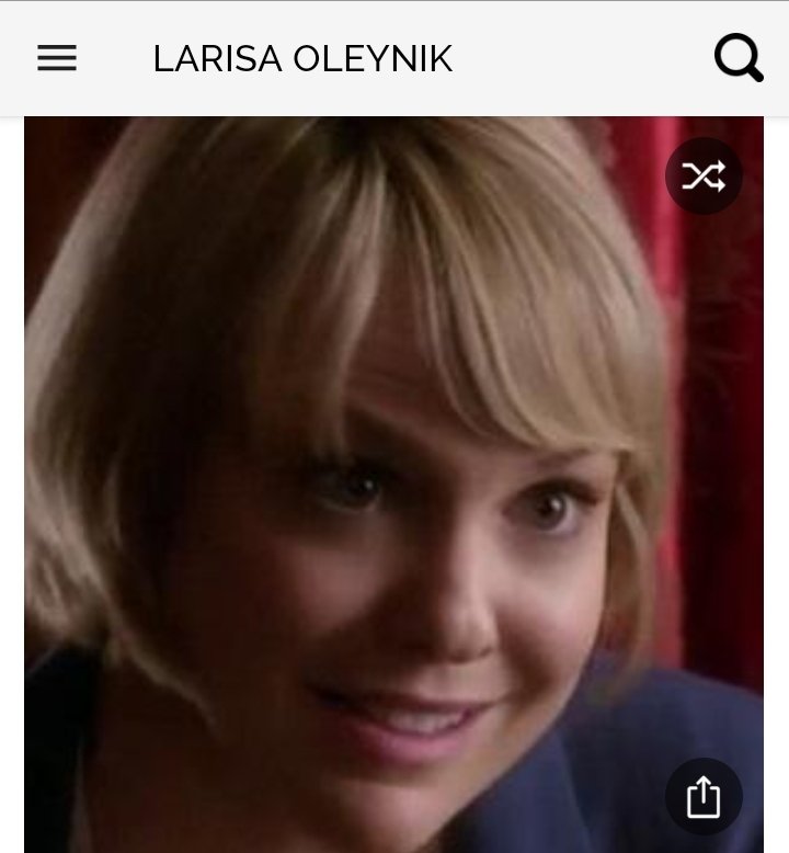 Happy birthday to this great actress.  Happy birthday to Larisa Oleynik 