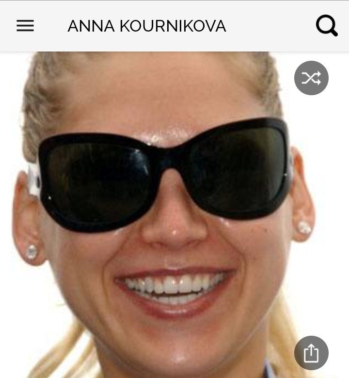 Happy birthday to this great tennis player. Happy birthday to Anna Kournikova 