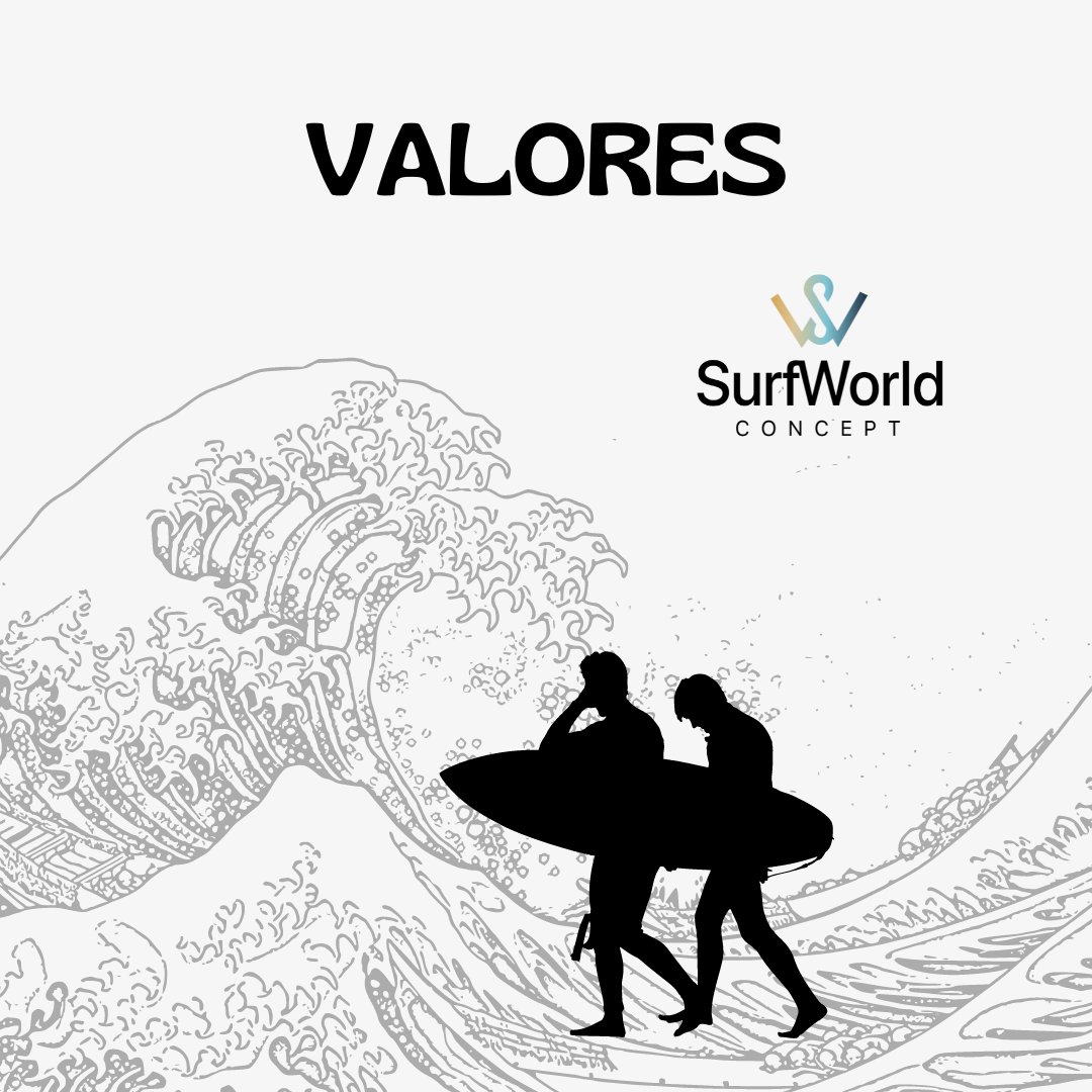 SurfWorldC's tweet photo. Estos son nuestros VALORES en Surf World Concept:

🏄 Deporte
🎓 Educación
🩺 Salud
💻 Innovación

#surf #skate #health #innovation #surfing #sport https://t.co/2oPk4AVKAB