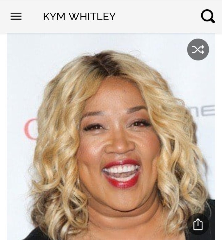 Happy birthday to this great actress. Happy birthday to Kym Whitley 